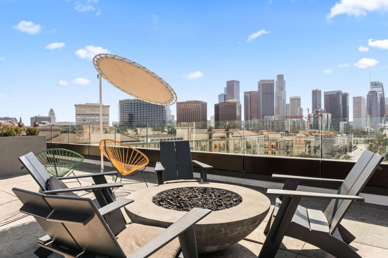 Chic Home, Dtla Skyline Views And Free Parking Los Angeles Bagian luar foto