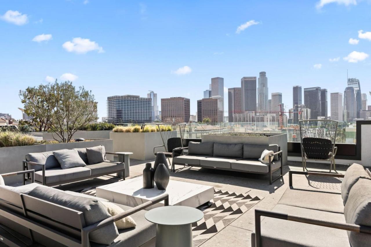 Chic Home, Dtla Skyline Views And Free Parking Los Angeles Bagian luar foto